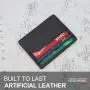 Wholesale Universal Slim Minimalist Front Pocket Wallet Rfid Blocking Credit Card Holder Leather Card Cases With Id Window