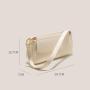 2024 New Fashion Leather Single Strap Shoulder Bag Women Hand Bags And Purse Custom Underarm Bag