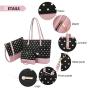 Lovevook wholesale luxury Tote Bags Shoulder Purse Work Bags casual 3 in 1 PU Leather crossbody bags women handbags