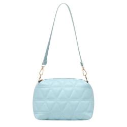 Ladies New Fashionable Air Pillow Embroidery Messenger Bag Single Handle Portable Ladies' Wholesale Casual Bag for Foreign Trade