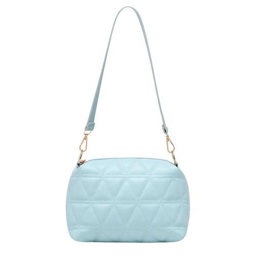 Ladies New Fashionable Air Pillow Embroidery Messenger Bag Single Handle Portable Ladies' Wholesale Casual Bag for Foreign Trade