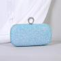 2024 New Shiny Ring Handheld Bag Fashion Dress Evening Bag