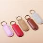 Fashion Keychain Holder Custom Compact Smart Keychain Key Organizer Holder Genuine Leather Car Key Chain