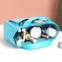 Gelory Cosmetic Makeup Bag Portable Beauty Pouch Functional Bag Toiletry Make Up Makeup Organizers