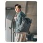 ZF061 Customized New Fashionable Shoulders Backpack Male Oxford Cloth Computer Bag Student Schoolbag Waterproof Wear Travel Bag