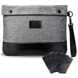 Anti Odor Smell Proof Bag with Water Resistant Pocket for Storage and Preservation of Spice Cheeses Grinder Pipe