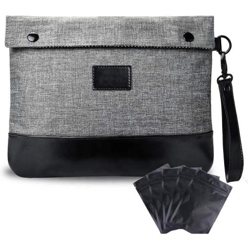 Anti Odor Smell Proof Bag with Water Resistant Pocket for Storage and Preservation of Spice Cheeses Grinder Pipe