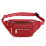 Leisure nylon chest bag for women crossbody bags for outdoor travel oxford cloth sports waist bag custom logo