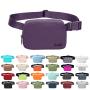 Custom Logo Fanny Pack Pouch Murse Purse Bumbag Waterproof Nylon Bum Chest Belt For Men Women Waist Bag