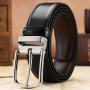 Wholesale designer men pin buckle leather belt business men fashion leather belt