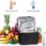 Insulated Lunch Bag for Adults with Adjustable Shoulder Strap for Carrying Lunch Cooler Box
