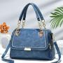 Europe and America Retro Single Shoulder Bag Woman Bolsos-para-pu Pure Color Crossbody Bag Handbags for Women Free Shipping