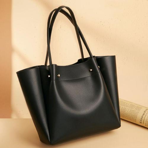 Custom large capacity New arrival PU leather handbag wholesale lady leather handbag women tote bags handbag for ladies