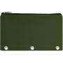 Gelory Multicolor Custom Logo 3 Rings Binder Zipper Stationery Bag Large Capacity Pencil Pouch For School And Offices
