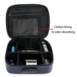 The Perfect Stash Box Medicine Smoking Container and Storage Case for Your Accessories That Blocks Out Smells and Strong Odors
