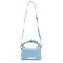 New Custom Ruched Handle Vegan Leather Womens Handbags Colorful Trendy Crossbody Small Cute Zipper Quality Pu Ladies Hand Bags