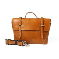 Custom  Men's classic briefcase  retro  Crazy Horse  leather men tote bag fashion Men business bag factory wholesale
