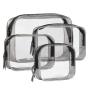 XL335 New Fashion Cosmetic Bag Korean Version Lightweight Wash Bag Wholesalers Transparent Pvc waterproof Cosmetic Bag