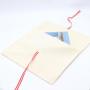 Customized Large Dust Bag Cotton gift Pouch With Flap Twill Cotton Envelope Pouch For Gift Packaging