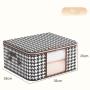 SN039 Foldable Clothes Organizer Storage Containers for Organizing Bedroom Closet Clothing Comforter Organization