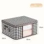 SN039 Foldable Clothes Organizer Storage Containers for Organizing Bedroom Closet Clothing Comforter Organization