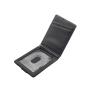 RFID Front Pocket PU Leather ID Window Cash Holder Travel Money Clip Wallet