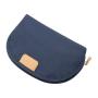 Factory Direct Sales Zipper Pouch Bag Canvas Small Cosmetic Bags Double Layer Cosmetic Bag