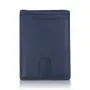 Top Quality Mini Purse Male Automatic Aluminium Rfid Card Casual Wallets Anti theft Carbon Fiber wallet with ID window