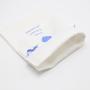 Screen Printing Cotton Twill Skincare Makeup Drawstring Bag White Cotton Gift Dust Makeup Pouch