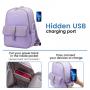 LOVEVOOK Custom LOGO Nylon Travel Bags Pack Waterproof Back pack Girls Mochila Rucksack Women College School Business Backpacks