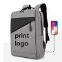 ZR878 New Laptop Bag Unisex USB Computer Backpack Oxford Fabric Waterproof Zipper Print Logo Gift Backpack Business Schoolbag