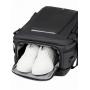 customized logo highend back pack manufacturer mochilas inteligentes high quality eu size laptop backpack with shoes compartment