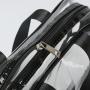 Plastic Tote Shopping Bag Shoulder Transparent Pvc Clear Duffle Bag With Logo Zipper Pvc Beach Hand Bag