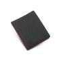 Wholesale leather wallet men card holder carbon fiber bifold wallet pu wallets for men