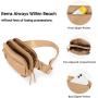 Hot Sale Custom Running Sport Waist Bags Girl White Everywhere Belt Bag With Logo