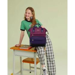 LOVEVOOK 13 14 Inch fashion women work backpack oem custom logo wholesale smart kid backpack school bags teenager small backpack
