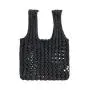 Wholesale Fashion Soft Cotton Thread Braid Women Tote Handbags Specially Designed Knit Embroidered Hollowed-Out Female Hand Bags