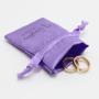 Wholesale Mini Satin Hairpin Jewelry Bag Jewelry Packaging Pouch Luxury Dust Silk Satin Drawstring Bag