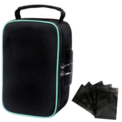 Activated Bamboo Charcoal Air Purifying carbon lining Odor remove control  smell proof bag pouch for smoking