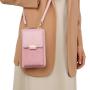 KBW772  New Solid Colour Simple Ladies Mobile Phone Bag Purses Handbags High Quality PU Shoulder Crossbody Women Wallet
