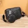 Women Bags 2024 new Ladies Korean style cosmetic women's shoulder bags v grain fashion embroidery women's messenger bags