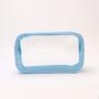 New Trends Clear PVC Plastic Bag For Makeup Brushes Makeup Zipper Pouch Custom Transparent Travel Cosmetic Bag