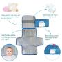 BY003 Waterproof Portable Diaper Changing Pad for Newborn Girl & Boy Travel Changing Kit Diaper Bag Travel  Mommy Bag