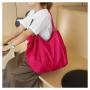 ZWY257 New Fashion Folding Large Capacity Shopping Bag Polyester Recyclable Drawstring Eco Bag Outdoor Lightweight Organizer