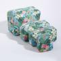 Keymay Bag Best Seller Printing Waterproof Nylon Makeup Bag Lady Travel Cosmetic Bag With Zipper Coin Purse Pouch