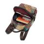 2020 Hot Selling Women's Genuine Embossed Leather School Laptop BackPack