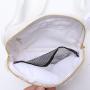 Keymay New Design Rts Stock Plastic Buckle Teddy Sherpa Crossbody Bag Interior Mesh Pocket Everywhere Fanny Pack Fleece Belt Bag