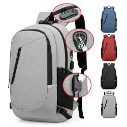 XL129 Customized Logo 16IN Durable Computer Bag With USB  Waterproof Wearable Backpack Large Capacity Shoulder Bag