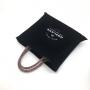 High End Black Velvet Travel Dust Envelope Pouch For Handbag Custom Logo Printed Velvet Gift Pillow Cover Bag
