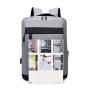 GW014 Simple Business Laptop Backpack Style Travel Waterproof Computer Bag Oxford Leisure Laptop Bag With USB For Unisex